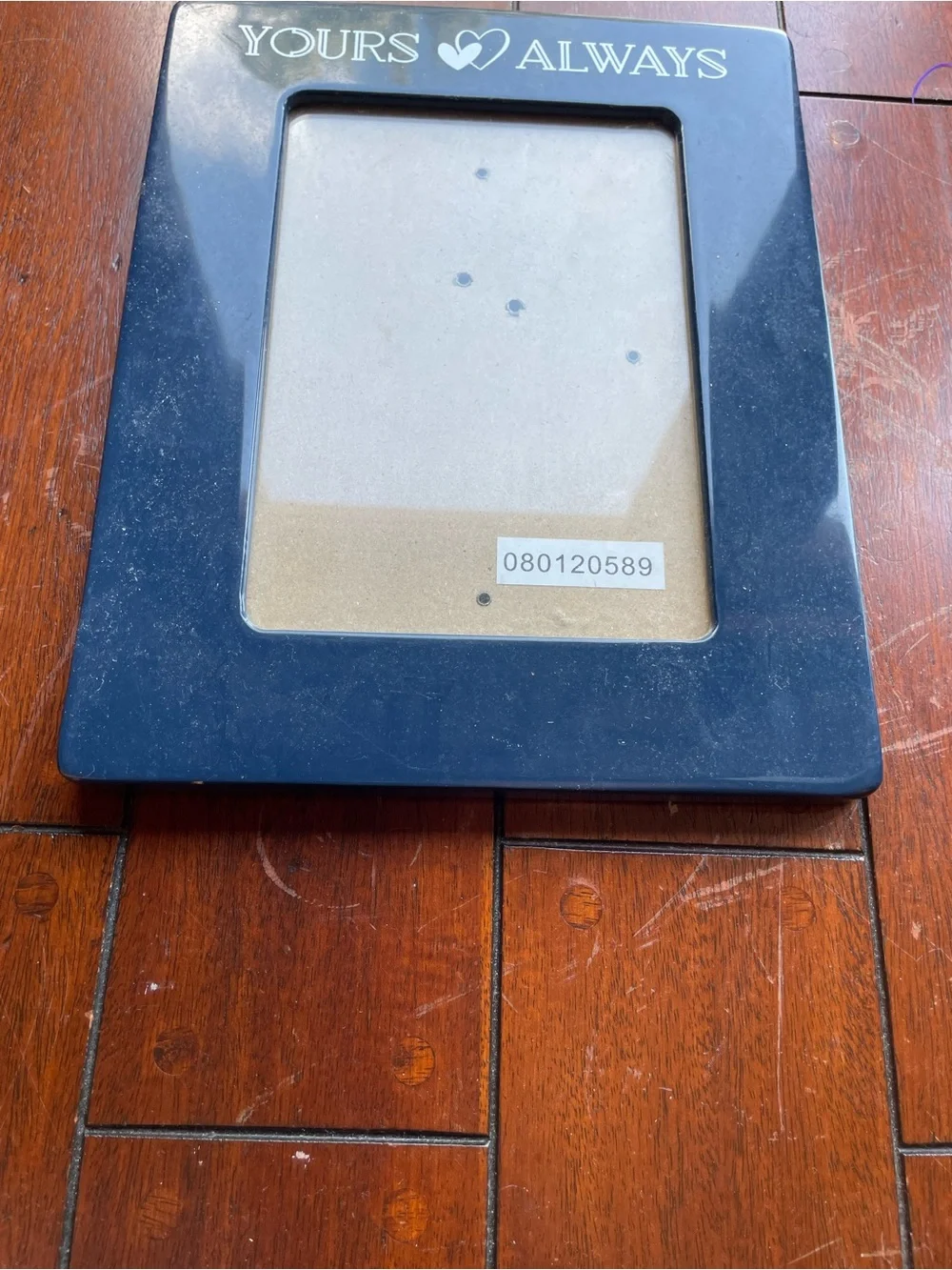 Yours Always Navy Photo Frame - Home Accents